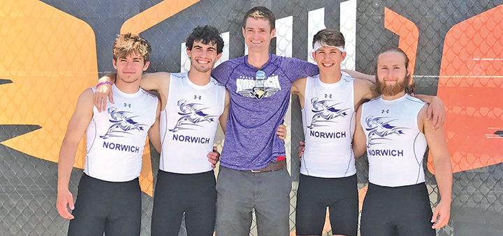 Norwich sprint medley relay teams place third in heats at New Balance Nationals